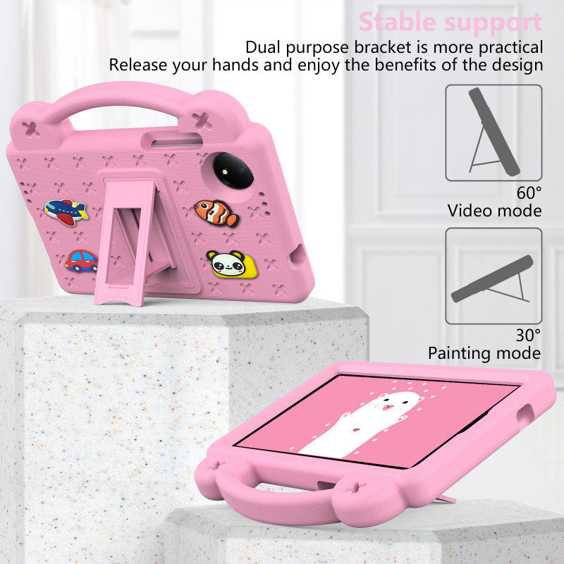 适用2024红米 Redmi Pad SE 8.7平板保护套EVA防摔卡通支架外壳
