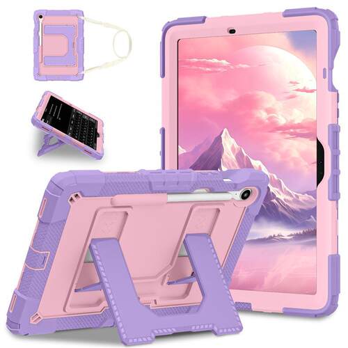 适用于适用三星Tab S10lite平板壳S9FES10FE防摔支架11寸全包肩带