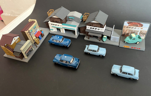 日本ALWAYS 1:150 三丁目的夕日 64街市情景盲盒盒蛋 绝版 现货