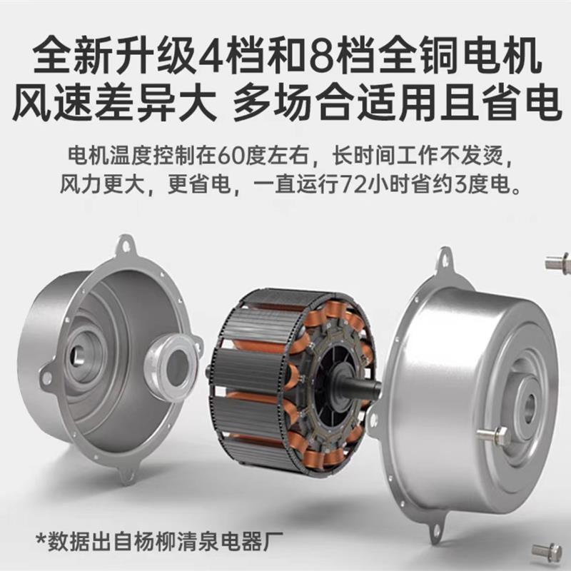新款工业电风扇大功率强力落地摇头壁挂扇机械式商用超强包邮