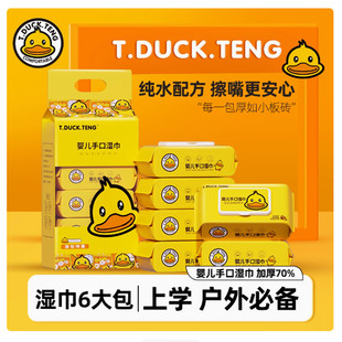 80抽洗脸湿巾纸有盖手口屁宝宝幼儿童清洁纸巾88vip赞单2元