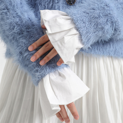 捷音菲百搭假袖口假袖套可爱袖子