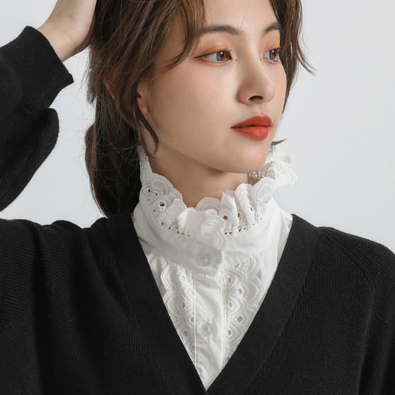 假领子女百搭假领秋冬春季假衬衣领高档半截式柔软立领高领衬衣领,服饰配件/皮带/帽子/围巾,假领,淘宝优惠券,粉丝福利购,淘宝优惠卷