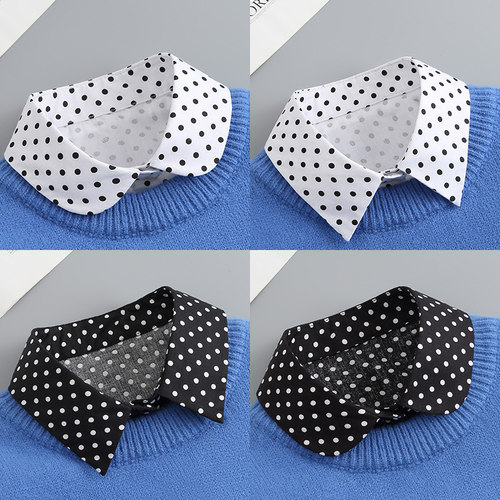 假领子女百搭假领秋毛衣内搭神器