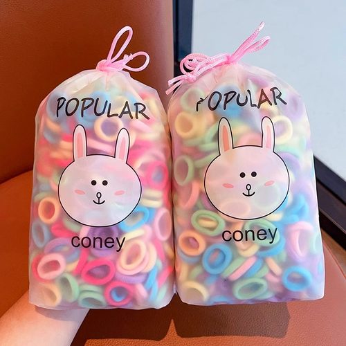 儿童小号皮筋不伤发女童弹性好