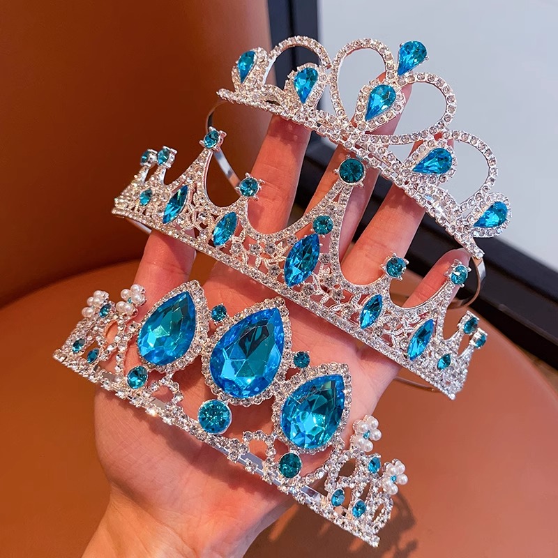 艾莎公主皇冠气质公主风女童发箍