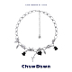 CHOWDOWN原创暗夜玫瑰锁骨链全新小众设计女生礼物项链 明星同款