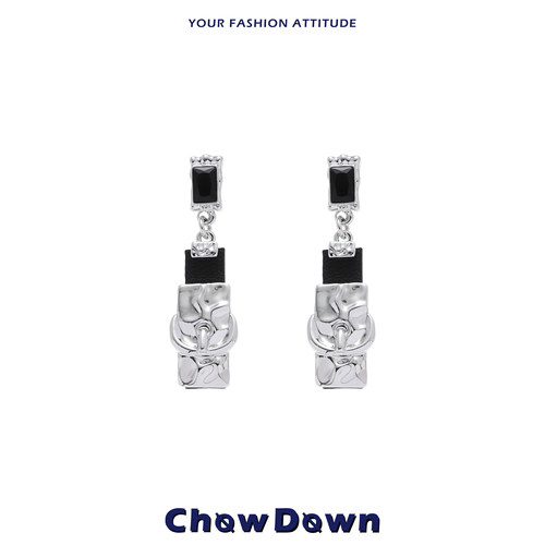 CHOWDOWN原创设计独特皮带扣耳环