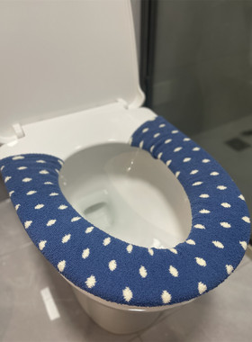 半边绒马桶套薄款可水洗马桶坐垫