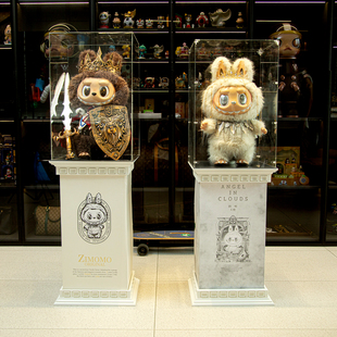 大首领大天使娃衣拉布布公仔zimomo衣服装labubu泡泡玛特西装套装