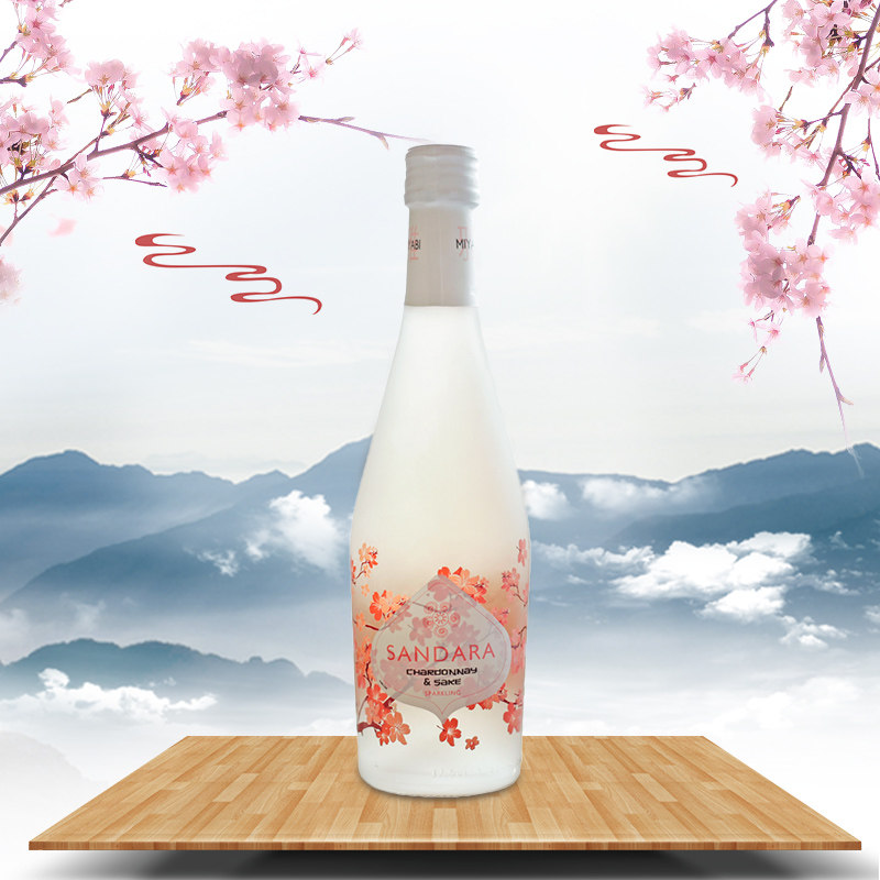 西班牙进口樱花酒果酒网红低度甜酒少女心酒古风花果酒低度高颜值