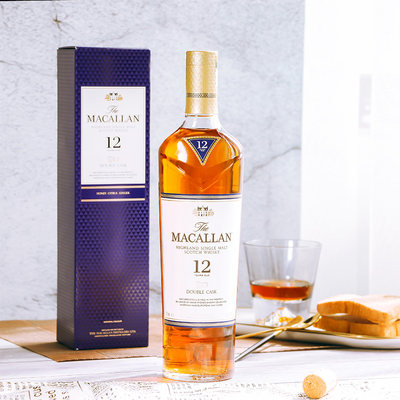 Macallan麦卡伦蓝钻12年单一麦芽苏格兰威士忌酒进口洋酒正品行货