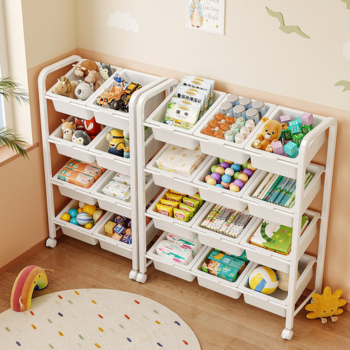 儿童玩具收纳架简易不占空间