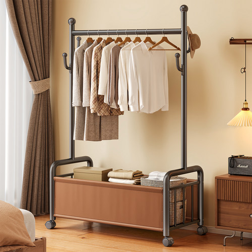 【皮革网兜】中古风室内挂衣架