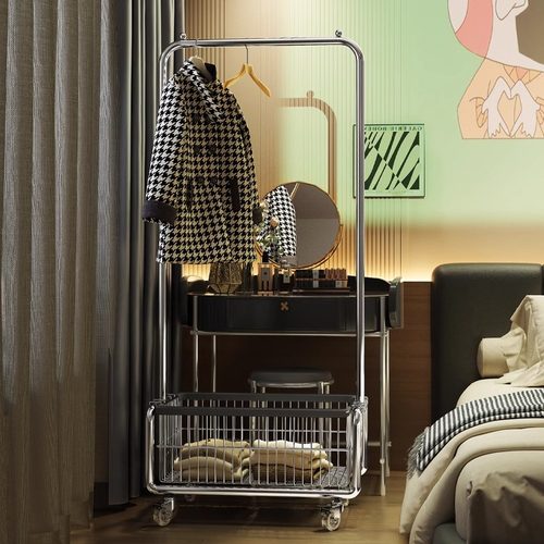 衣架落地卧室可移动挂衣架