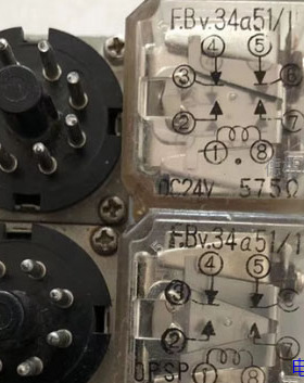F.Bv.34a51/1 DC24V原装富士通中间继电器