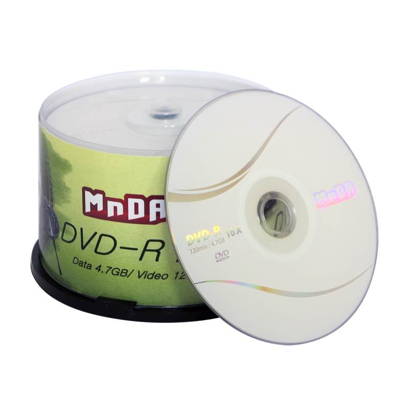 铭大金碟MnDA 光盘DVD-R刻录光盘光碟片dvd刻录盘空白光盘4.7G刻