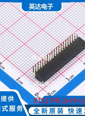 X1321FR-2x19-C43D24 弯插,P=1.27mm 原装正品