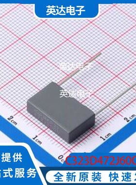 C323D472J60C000 原装正品 插件,P=15mm