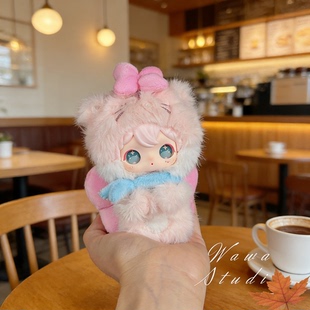 二代兔闪闪娃衣ShyShy兔闪闪娃衣酷girl潮流套装玩偶毛绒搪胶娃衣