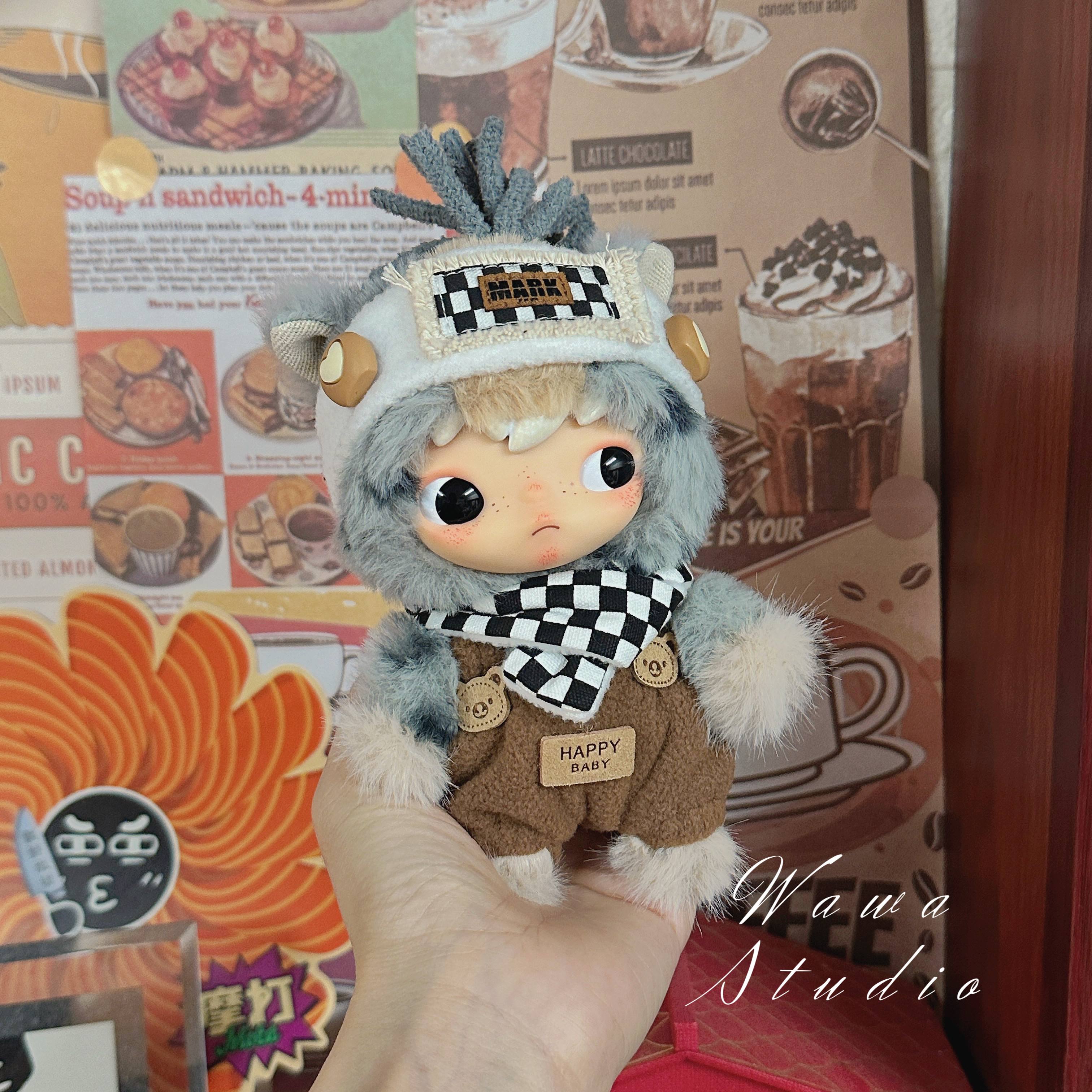 仅娃衣】泡泡玛特新生日记4代dimoo通用拜年系列娃衣搪胶玩偶新年,模玩/动漫/周边/娃圈三坑/桌游,棉花娃娃/毛绒玩具娃衣,淘宝优惠券,粉丝福利购,淘宝优惠卷