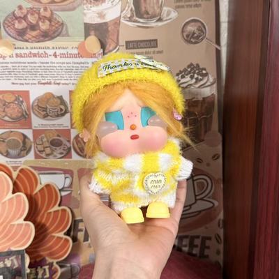 哭娃CRYBABYvacation系列搪胶毛绒吊卡甜在一起娃衣crybaby衣服