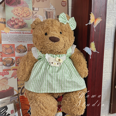 28cm巴塞罗熊16cm衣服毛绒玩偶衣服36cm小熊娃衣47cm泰迪熊娃衣