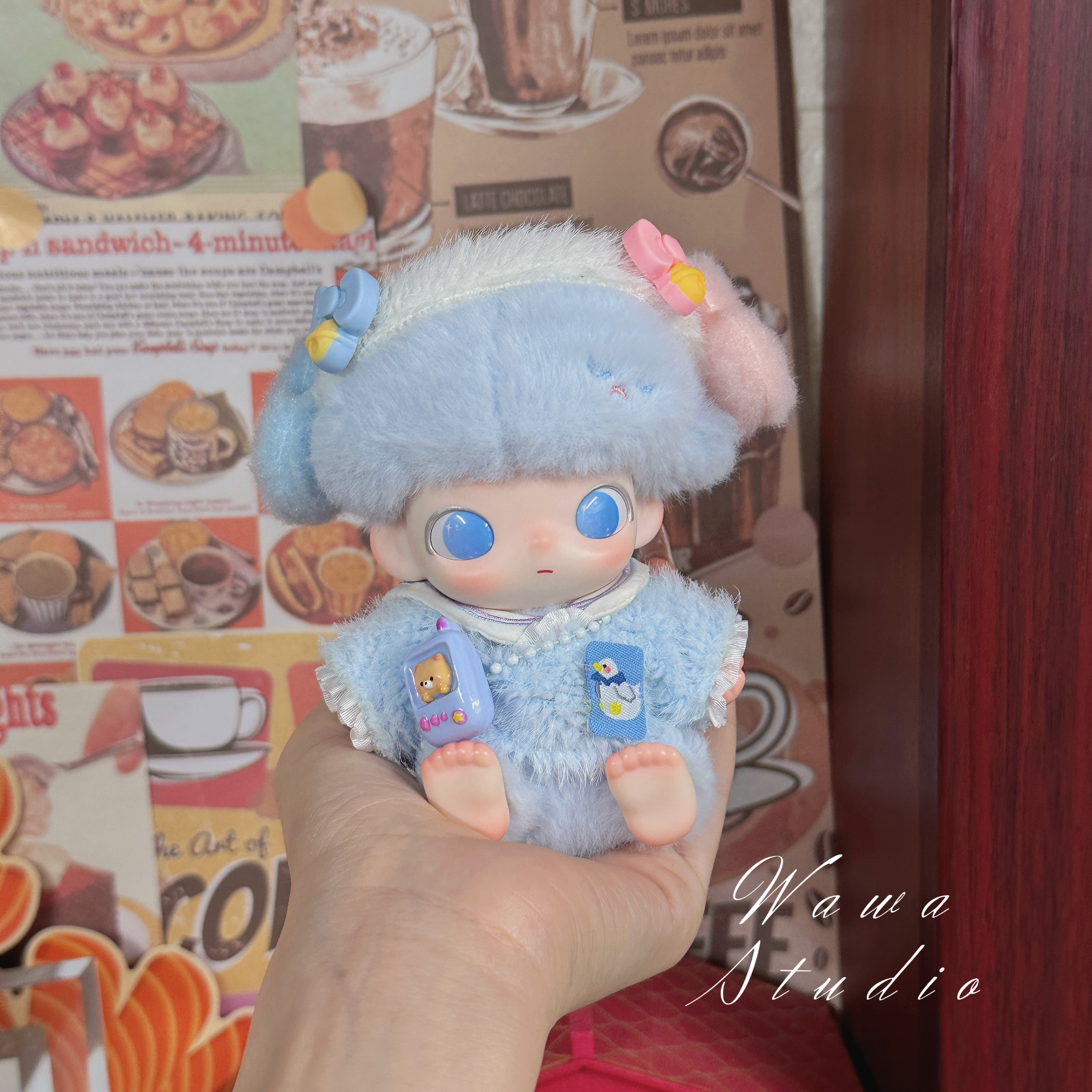 dimoo新生日记娃衣可爱宝宝服新款着替换装娃衣哭娃Labubu拉布布