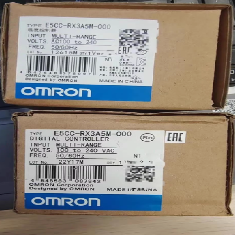 Omron/欧姆龙温度控制器E5CC-RX3A5M-000