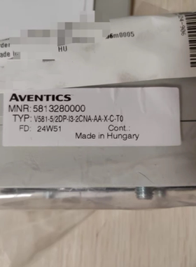 ASCO电磁阀54391010 停产替代型号5813280000