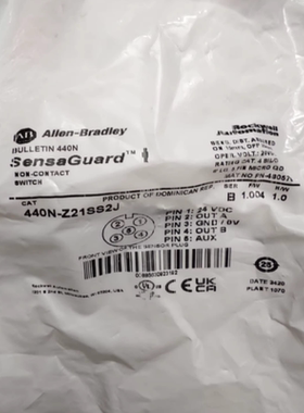 Guardmaster非接触式开关440N-Z21SS2J