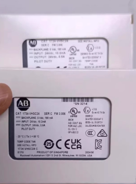 1734-VHSC24模块罗克韦尔处理器AB PLC控制器1734VHS