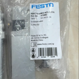 FESTO 费斯托 电磁阀 VUVG-B14-M52-AZT-F-1T1L 573482