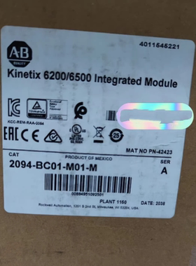 罗克韦尔AB伺服驱动器2094-BC01-M01-M