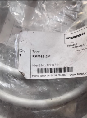 TURCK 图尔克IO模块电源线RKM52-2M