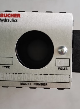 布赫 BUCHER挖掘机配件电磁阀线圈瑞士EMDV-10-N-3A-0-24DG