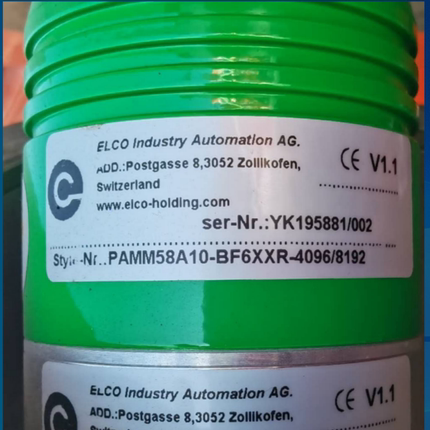 ELCO宜科编码器PAMM58A10-BF6XXR-4096/8192