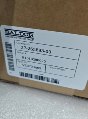BALDOR葆德伺服驱动器27-265893-00 VE0703A09