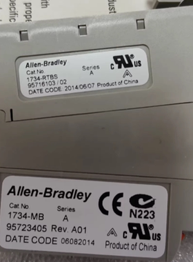 AB罗克韦尔PLC模块底座1734-MB 1734-RTBS