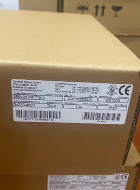 KOLLMORGEN科尔摩根伺服器SERVOSTAR 610-30 S61000 伺服驱动器