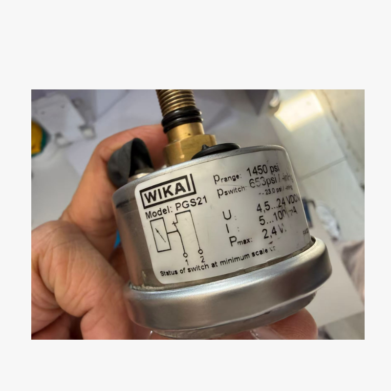 WIKA/威卡 带开关触点电接点压力开关传感器PGS21