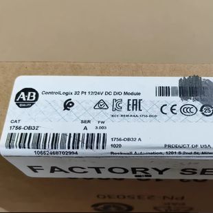 AB罗克韦尔PLC模块1756-0B32/A