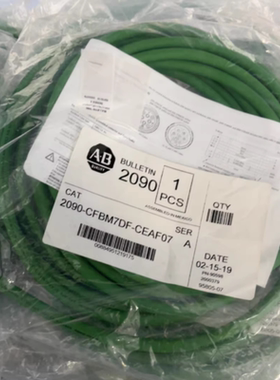 2090-CFBM7DF-CEAF07 ，AB罗克韦尔伺服电缆，编码器反馈线缆