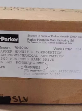 PARKER派克控制器SLVD5NE5驱动器