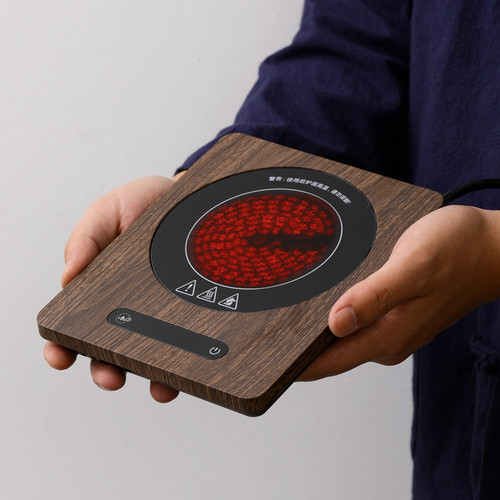 黑晶炉煮茶专用加热杯垫家用煮茶炉温茶器小型烧水壶套装智能底座