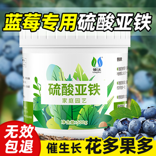 硫酸亚铁肥料花卉蓝莓专用肥花用酸性肥水溶肥栀子花喜酸植物通用