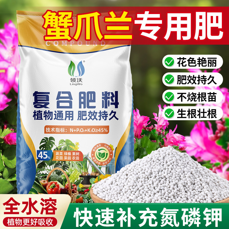 蟹爪兰专用肥正品复合肥家用盆栽绿植种植通用氮磷钾优质三元肥料,鲜花速递/花卉仿真/绿植园艺,家庭园艺肥料,淘宝优惠券,粉丝福利购,淘宝优惠卷