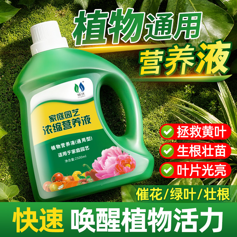 植物营养液黄叶急救液体肥料