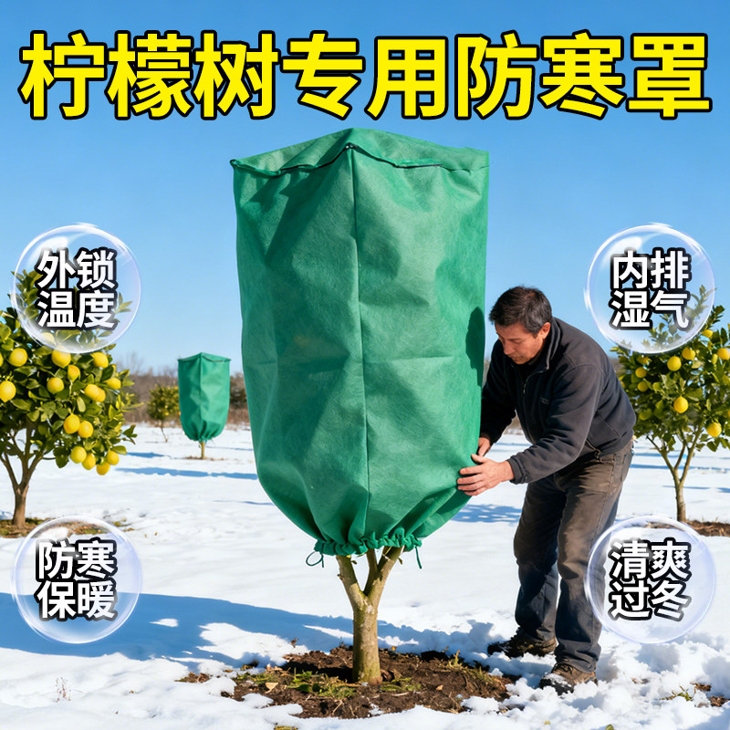 柠檬树专用防寒罩植物防冻保温布罩花盆室外果树冬季透气升级加厚,鲜花速递/花卉仿真/绿植园艺,其它园艺用品,淘宝优惠券,粉丝福利购,淘宝优惠卷