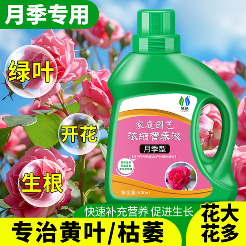 月季花专用肥料玫瑰蔷薇养花通用